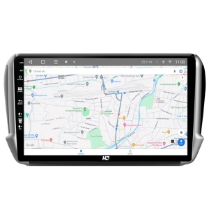 Navigatie Peugeot 208/2008 (2012+), 4GB RAM, Android, Quadcore, DSP, GPS, Wi-FI, Carplay, Android Auto, USB, Bluetooth, Waze, Touchscreen, 10.1 Inch - Img 8