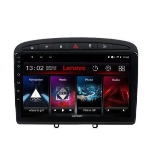 Navigatie Peugeot 308 Quad Core Lenovo Kit-038 4+64 GB Android Waze USB Navigatie Internet Youtube Radio KIT-038+LITE-D4-9-4+64