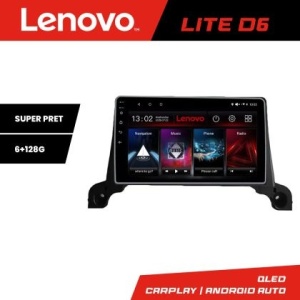 Navigatie Peugeot 5008 2016-2020 Lenovo Kit-5008 8 core 6+128 GB Android Waze USB Navigatie Internet Youtube Radio kit-5008+LITE-9-6+128