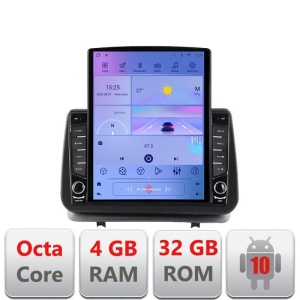 Navigatie Renault Clio 3 2005-2013 Android radio gps internet Octa Core 4 GB Ram LTE 4G kit-clio3+EDT-E709