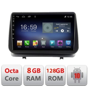 Navigatie Renault Clio 3 2005-2013 Android radio gps internet Octa Core 8 GB Ram 4G LTE kit-clio3+EDT-E609