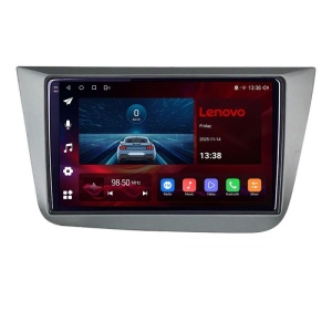 Navigatie Seat Leon 2005-2012 M-leon05 Octa Core Android Radio Bluetooth GPS WIFI/4G DSP 2K 8+128GB 360 Toslink kit-leon5+ULTRA-2K-9-8+128 - Img 2