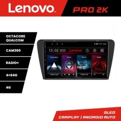 Navigatie Skoda Octavia 3 Lenovo Kit-279 8 core QLED 2K 4+64 360 Android Waze USB Navigatie Internet Youtube Radio KIT-279+PRO-2K-10-4+64