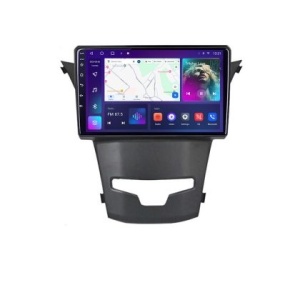 Navigatie Ssangyong Korando 2014-2019 B-1159 Android Ecran QLED octa core 4+64 carplay android auto - Img 2