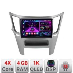 Navigatie Subru Legacy 2010-2015 A-458 4+64 InCell Display 1K Android Waze USB Navigatie Internet Youtube Radio KIT-458+EDT-E209-RK