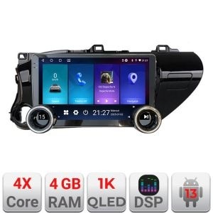 Navigatie TOYOTA Hilux 2016- Kit-TY59 4+64 10.5 inch Incell 1K android Wifi 5Ghz gps internet Co KIT-TY59+EDT-E211-RK+KIT-10-9