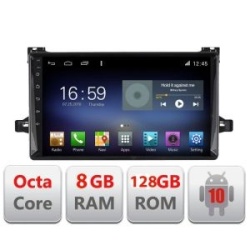 Navigatie Toyota Prius dupa 2015 F-TY50 Octa Core cu Android Radio Bluetooth Internet GPS WIFI DSP 8+128GB 4G KIT-TY50+EDT-E609