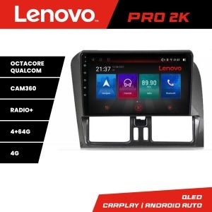Navigatie Volvo XC60 2014-2018 Lenovo 8 core QLED 2K 4+64 360 Android Waze USB Navigatie Internet Youtube Radio KIT-272-14+PRO-2K-9-4+64