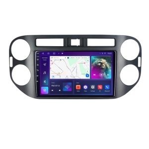 Navigatie VW TIGUAN si Golf Plus 2007-2011 Android Octa Core Ecran 2K QLED GPS 4G 4+32GB 360 KIT-489+EDT-E409-2K - Img 2