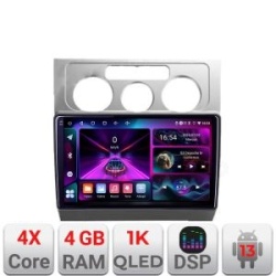 Navigatie VW Touran 2003-2010 A-TOURAN1 4+64 InCell Display 1K Android Waze USB Navigatie Internet Youtube Radio KIT-TOURAN1+EDT-E210-RK