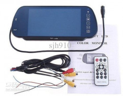 Oglinda Retrovizoare Monitor Tft Lcd 7’’ Player Usb Sd 2 Intrari Video
