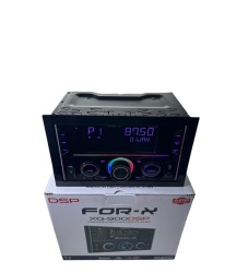 Player auto ForX XQ-900DSP, 2 DIN, 4x60W, Bluetooth, Aplicatie DSP din App Store