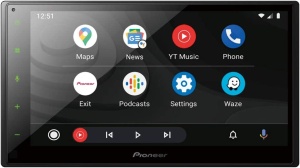 Player Multimedia 2DIN Unit Pioneer SPH-DA160DAB 6.8 " Touchscreen USB GPS Bluetooth Android Auto si USB Mirroring pentru Android Apple Carplay DAB/DAB+ Digital Radio