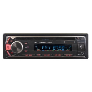 Radio DVD Player Auto PNI Clementine 9440 1 DIN Radio FM, SD, USB, Carkit Bluetooth, Iesire Video Pentru Monitoare, Fata Detasabila 