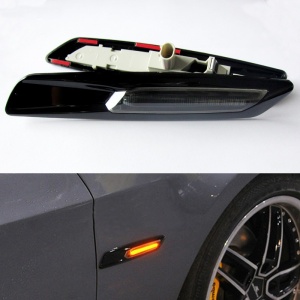 Semnalizari Aripa Led Negre BMW E60, E61, E90, E91, E81, E82, E88 - BTLL-104-1
