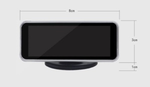 Senzori parcare fata spate cu temporizare cu 8 senzori si display LCD S3068-8
