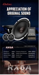 Set componente Rebec RX6P 16.5 cm 65W