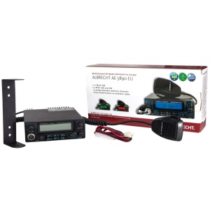 Stație radio CB Albrecht AE 5890, putere 4W, 40 canale AM/FM, microfon 6 pini, alimentare 13.8V - Img 8