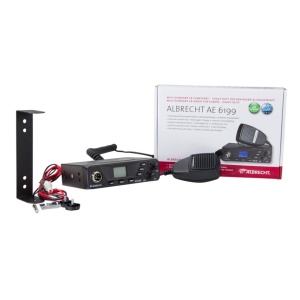 Stație radio CB Albrecht AE 6199, VOX, cu CTCSS / DCS și microfon cu 6 pini, 12V - Img 2