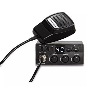 Stație radio CB Midland M Zero Plus, 4W, 40 canale AM/FM