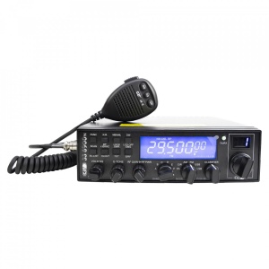 Statie radioamatori CRT SS 6900 VOX CB, AM, FM, USB, SSB, CW, PA, 28-29.7Mhz, ASQ, RF Gain, Roger Beep, 12V, programabil