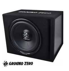 Subwoofer Auto Ground Zero IRIDIUM GZIB 30BR Incinta Tip Cub Bass Reflex 30cm 12″ Putere 350W RMS 4 Ω