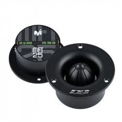 TWEETER AUTO DEAF BONCE MACHETE MFT-25 SET COMPONENTE, 42MM, 35W RMS, 4Ω, SET 2 TWEETERE