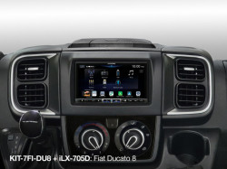 ALPINE iLX-705D SISTEM PREMIUM MULTIMEDIA DE 7″, COMPATIBIL APPLE CARPLAY SI ANDROID AUTO