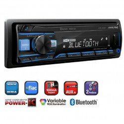 ALPINE UTE-200BT RADIO-MP3 Player Auto Cu USB Carkit Bluetooth Leduri Selectabile Montaj In Toata Tara