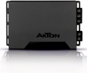 AXTON AT101 - Amplificator puternic pentru camion cu 1 canal, 24V, amplificator digital mono clasa D, amplificator de bas pentru camioane și autorulote, cu sursă de alimentare integrată de 24 volți, 1 x 230W / 400W