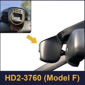 Camera DVR 4K FiTCAMX special conceput pentru Audi model F Negru - Img 3