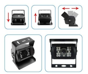 Camera marsarier cu infrarosu 12V - 24V C134 pentru Camioane, Autocare, Bus-uri - Img 5