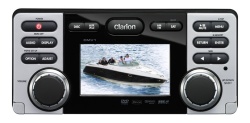 CLARION CMV1 DVD/CD/USB/MP3 PLAYER 1DIN, MARIN, REZISTENT LA APĂ
