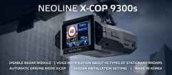 Detector de radar portabil Hibrid Neoline X-COP 9300s 11 Benzi Radar / Laser 360 Grade Detectie Benzi X K KA Laser Benzi De Detectie Selectabile Functie De Prioritizare Alerte Vocale GPS Intern Display IPS Full Hd MADE IN KOREA