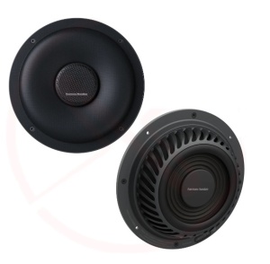 Subwoofer Auto harman/kardon Flow 80 Plug & Play compatibil BMW 20 cm 8" 125W RMS @ 4 Ω