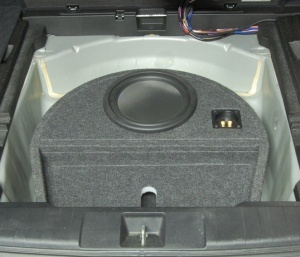 INCINTA INCHISA SUBWOOFER DEDICAT SUBARU OUTBACK 4, 250 MM, 20L
