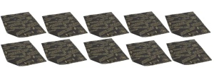 Insonorizant Auto Ground Zero GZDM 3750-AB Gold, Foaie 750 x 500 mm, grosime 2,2 mm