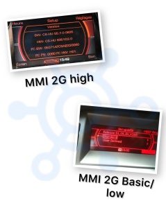 Interfata bluetooth audio si Aux-In pentru muzica Audi MMI 2G HIGH-LOW plug and play, A4, A5, A6, A8, Q7 2003-2009