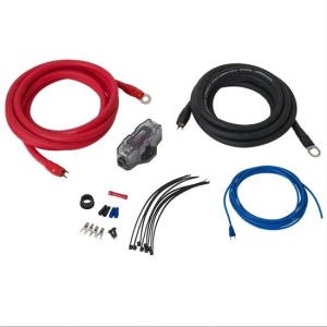 Kit de cabluri de alimentare amplificator pentru portbagaj Auto-Connect TK21CCA25 Pure CCA 21.6 mm² 4 AWG