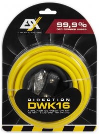 KIT DE CABLURI PENTRU ALIMENTARE AMPLIFICATOR ESX DIRECTION DWK16