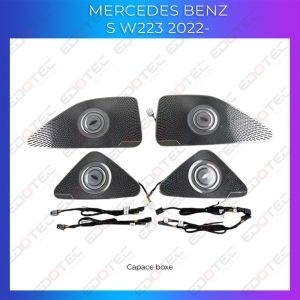 Lumini Ambientale dedicate capace difuzoare Mercedes Clasa S W223 sistemul original sau telefon AMB-ME-W223-02