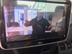 MONITOR AUTO TETIERA ECRAN CAPACITIV 10.1'' TOUCHSCREEN SD USB MIRROR LINK AIRPLAY AV OUT COD 106B - Img 9