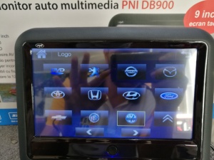 MONITOR AUTO TETIERA NEGRU ECRAN 9'' TOUCHSCREEN DVD PLAYER SD USB PNI DB900 HD - Img 11