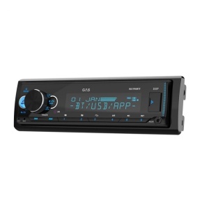 MP3 Player Auto 1DIN GAS MAX M140-BTX 4x45W Carkit Bluetooth A2DP Radio Iluminare Multicolora DSP pe 32 de Biți și 3 Iesiri (4V) Low Level