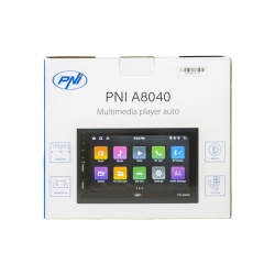 Navigatie 2DIN Universala PNI A8040 cu Android 13, 2GB DDR3/ROM 32GB, Multimedia player auto cu ecran 7 inch, CarPlay, Android Auto, 2 x USB, BT