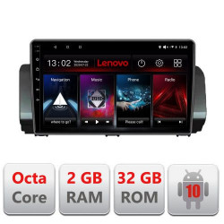 NAVIGATIE ANDROID 10 DEDICATA DACIA LOGAN/ SANDERO/ JOGGER 2021- ECRAN CAPACITIV OCTACORE 2GB RAM 32 GB ROM DVR CARKIT BLUETOOTH MIRROR LINK MODEL LENOVO KIT-LOGAN-2022+EDT-E509