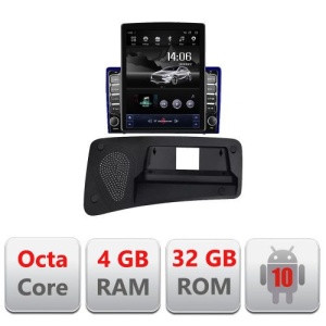 NAVIGAȚIE ANDROID 10 DEDICATA VOLVO S80 2006-2017 ECRAN CAPACITIV TIP TESLA 9,7" PROCESOR OCTACORE 4GB RAM 32GB MEMORIE INTERNA DVR CARKIT BLUETOOTH MIRROR LINK MODEL TESLA KIT-S80-2006+EDT-E709