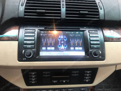 NAVIGATIE ANDROID 6.0.1 DEDICATA BMW X5 E53 SERIA 5 E39 SERIA 7 E38 QUAD-CORE 2GB RAM 16 GB CARKIT PRELUARE AGENDA TELEFONICA NAVD-i082