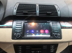NAVIGATIE ANDROID 6.0.1 DEDICATA BMW X5 E53 SERIA 5 E39 SERIA 7 E38 QUAD-CORE 2GB RAM 16 GB CARKIT PRELUARE AGENDA TELEFONICA NAVD-i082