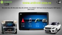 NAVIGATIE ANDROID 9 DEDICATA MERCEDES ML W166 GL X166 2012-2015 NTG 4.5 ECRAN CAPACITIV 9" TOUCHSCREEN INTERNET WIFI SIM 4G OCTACORE 4GB RAM 64 GB ROM DVR CARKIT BLUETOOTH CARPLAY ANDROID AUTO MODEL WITSON W2-ZF8315